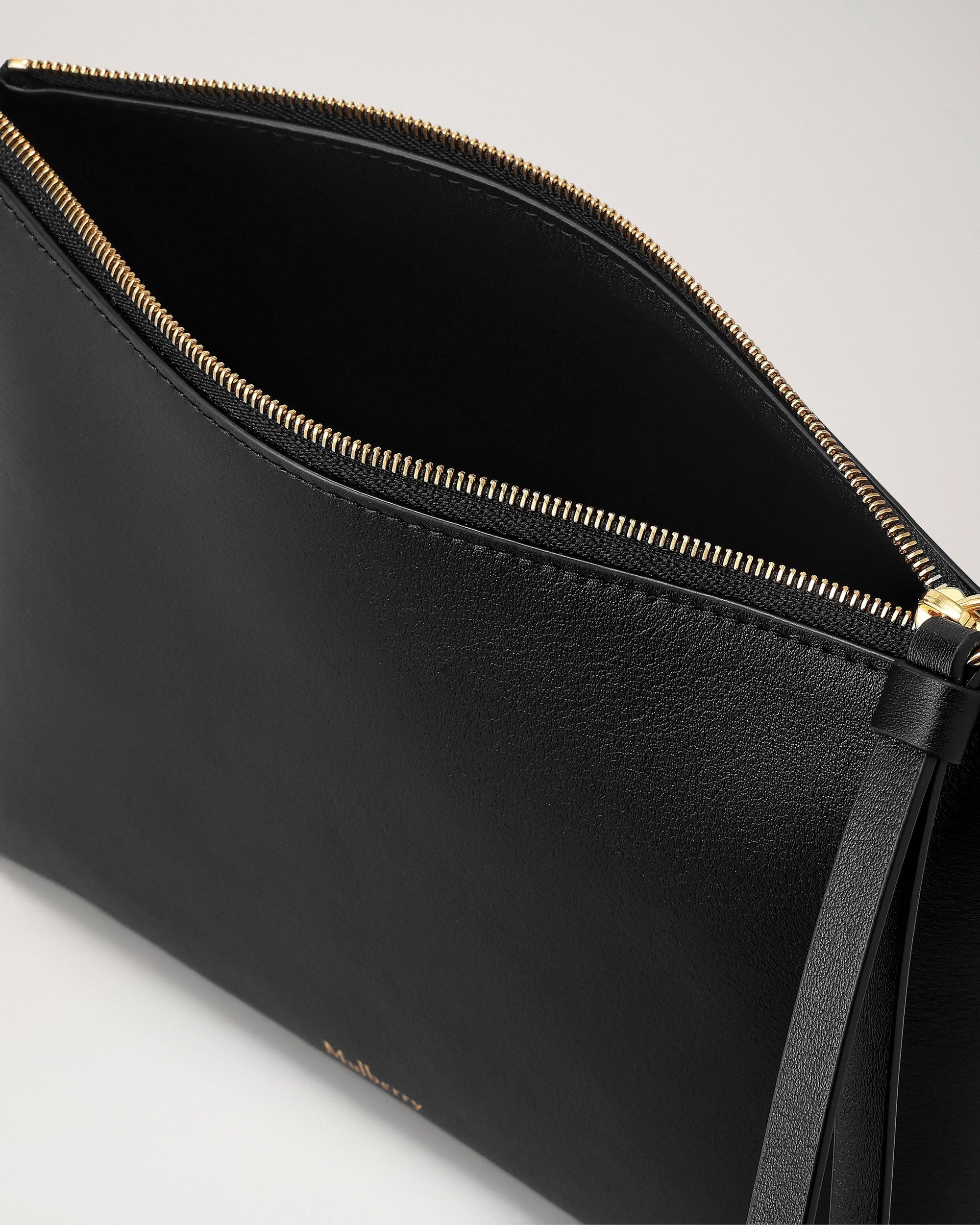 Zipped Cosmetic Pouch, Black