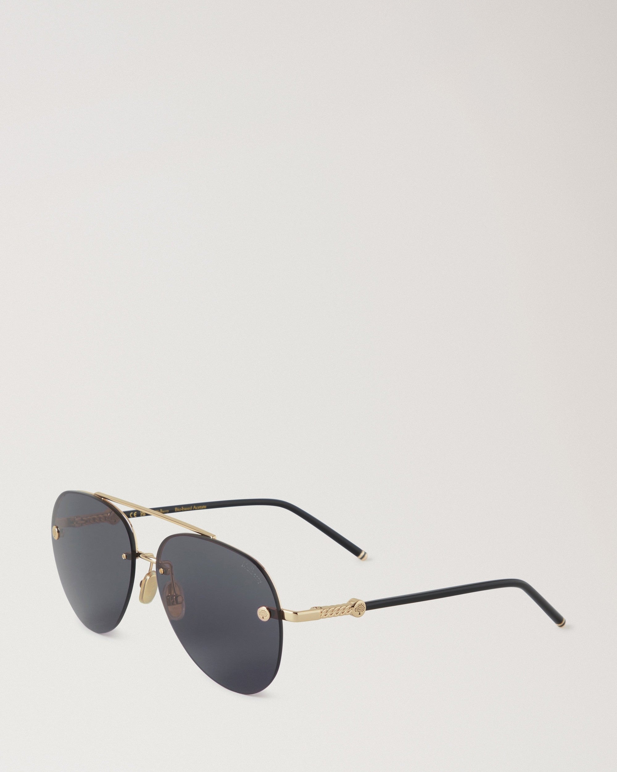Freddie Sunglasses, Dark Grey Bio Acetate & Bio Nylon