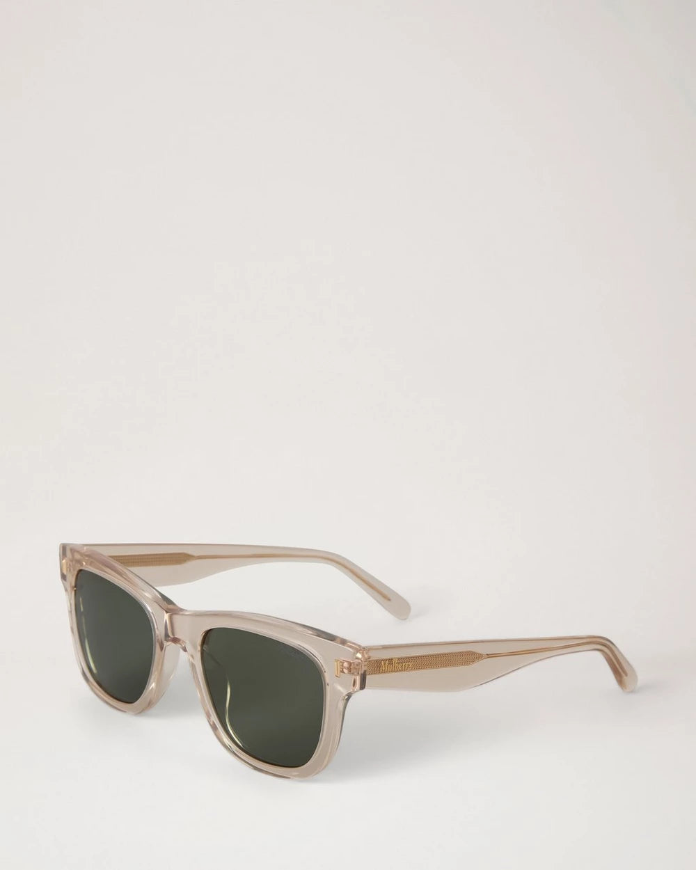 Monty Sunglasses, Clear Bio Acetate
