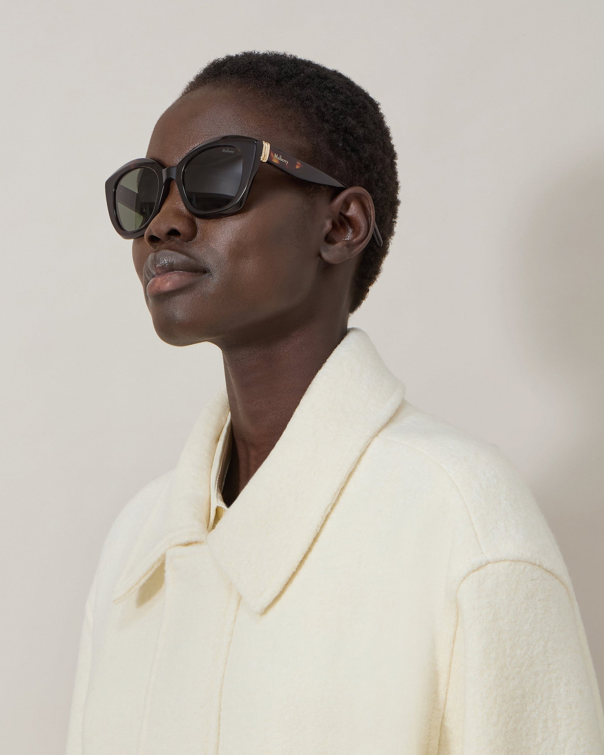 Ethel Sunglasses, Tortoiseshell Bio Acetate