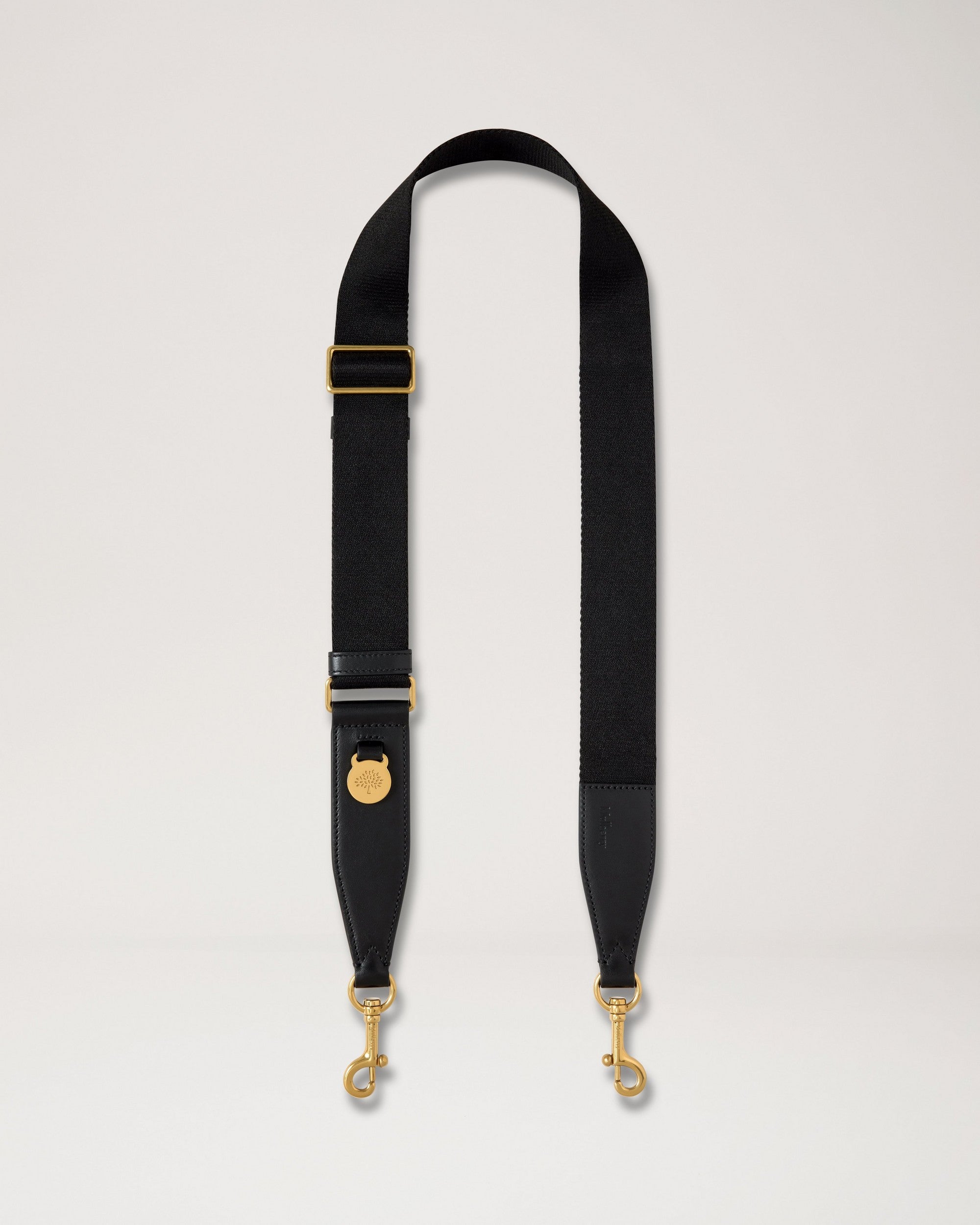 Medallion Webbing Strap, Black