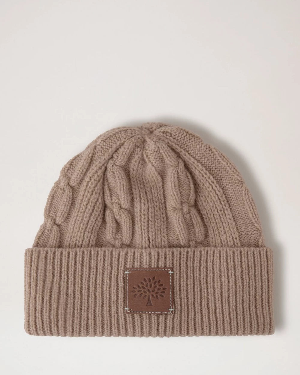 Softie Chain Cable Beanie, Maple