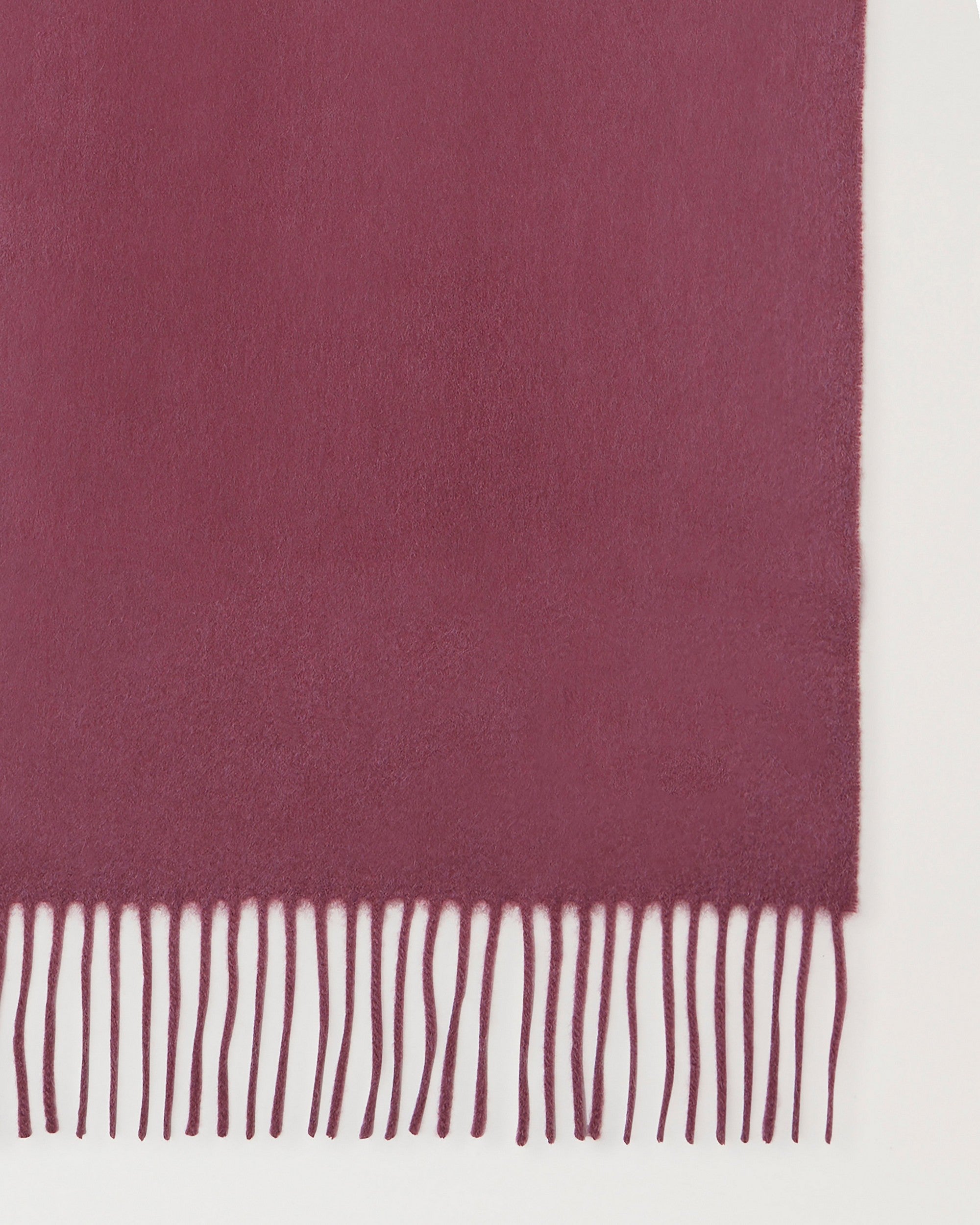 Cashmere Scarf, Black Cherry