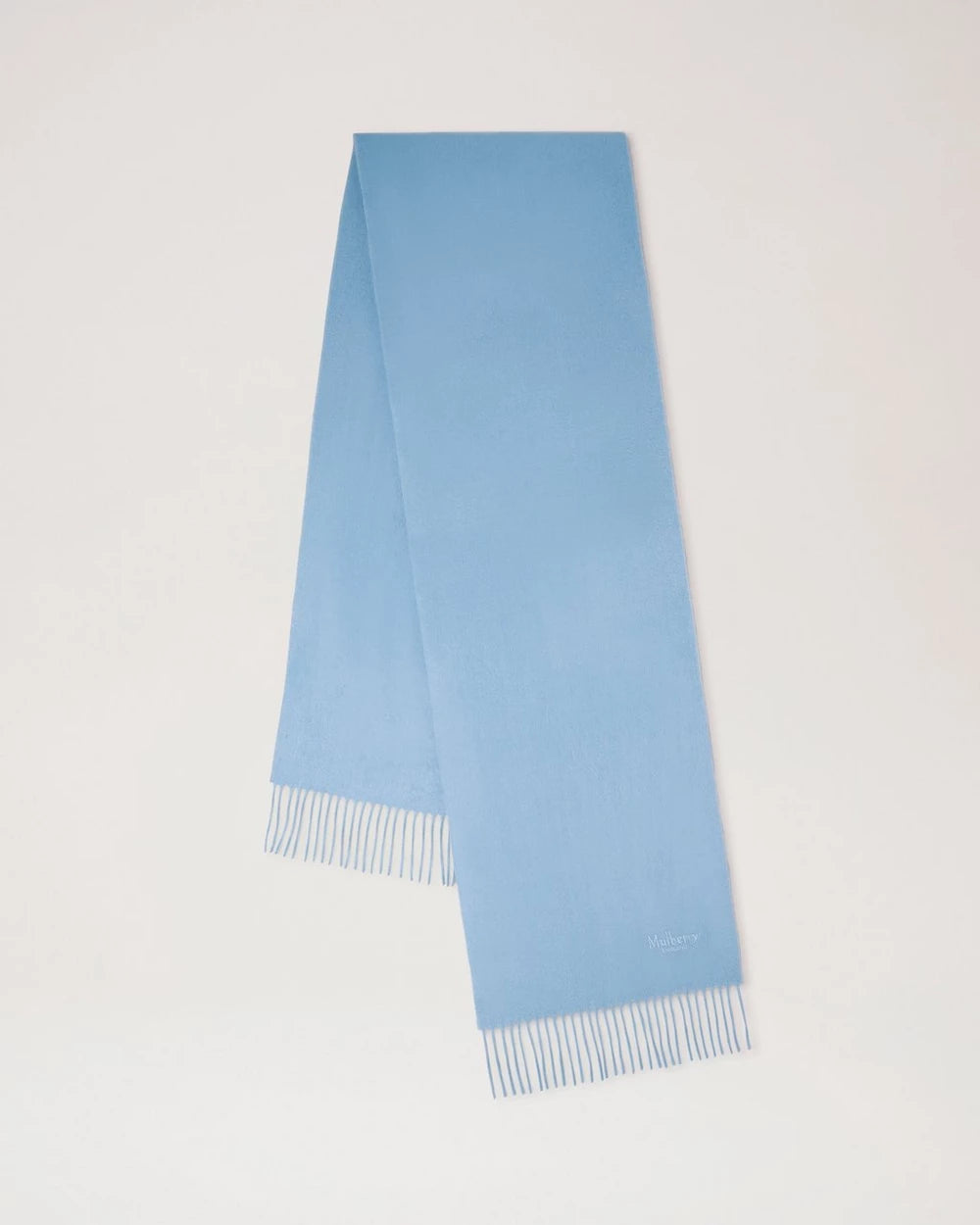 Cashmere Scarf, Poplin Blue