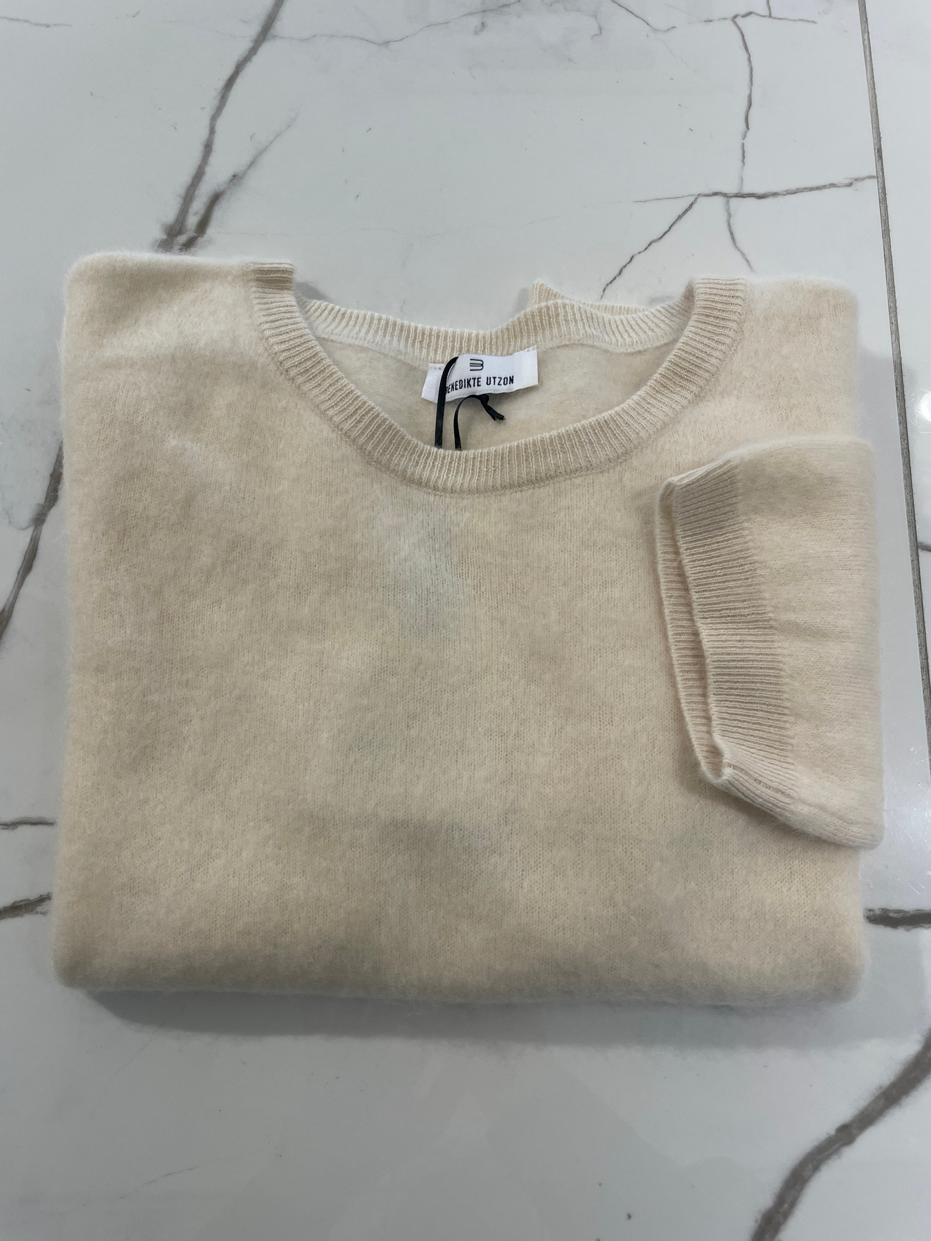 Elba Brushed Cashmere Blouse, Tofu