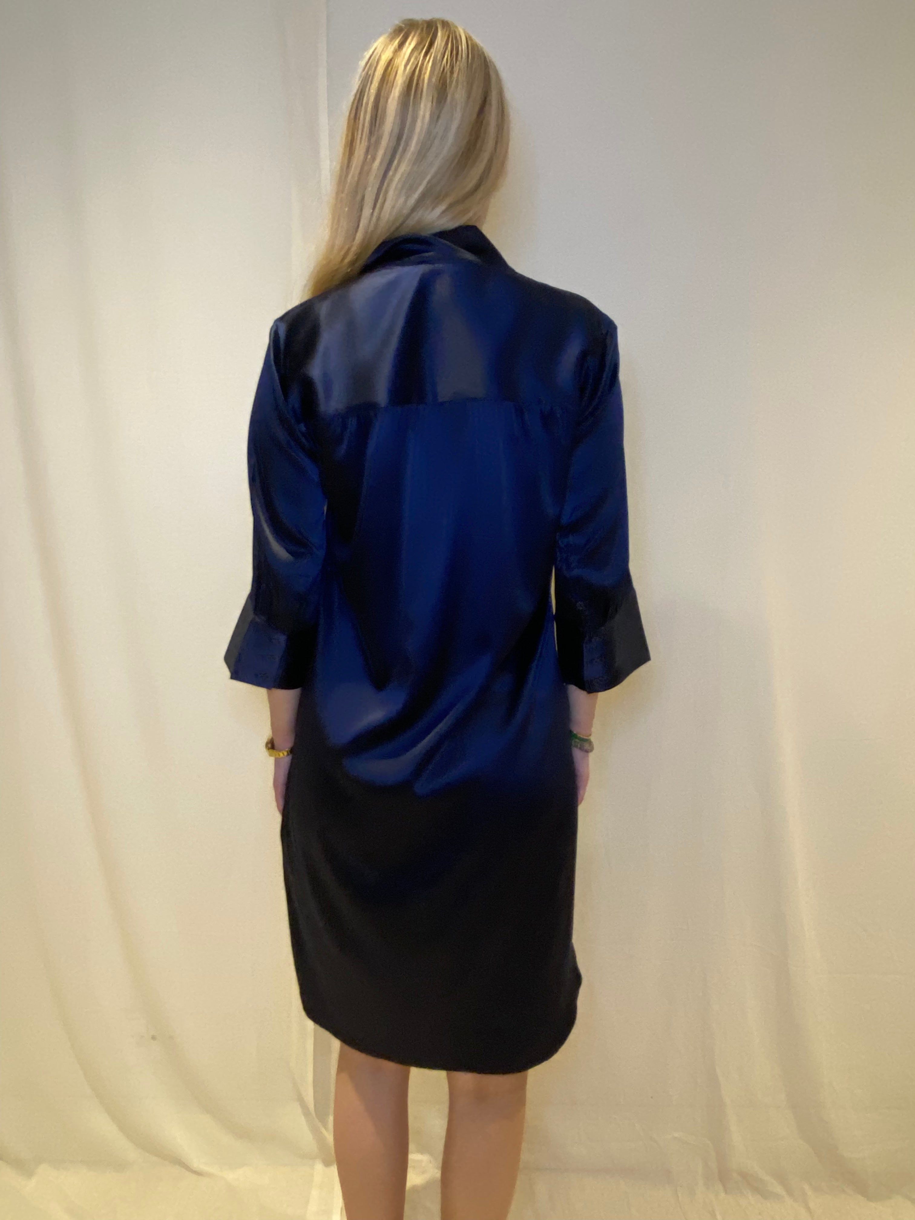 KamillesDea Shirt Dress, Imperial Blue