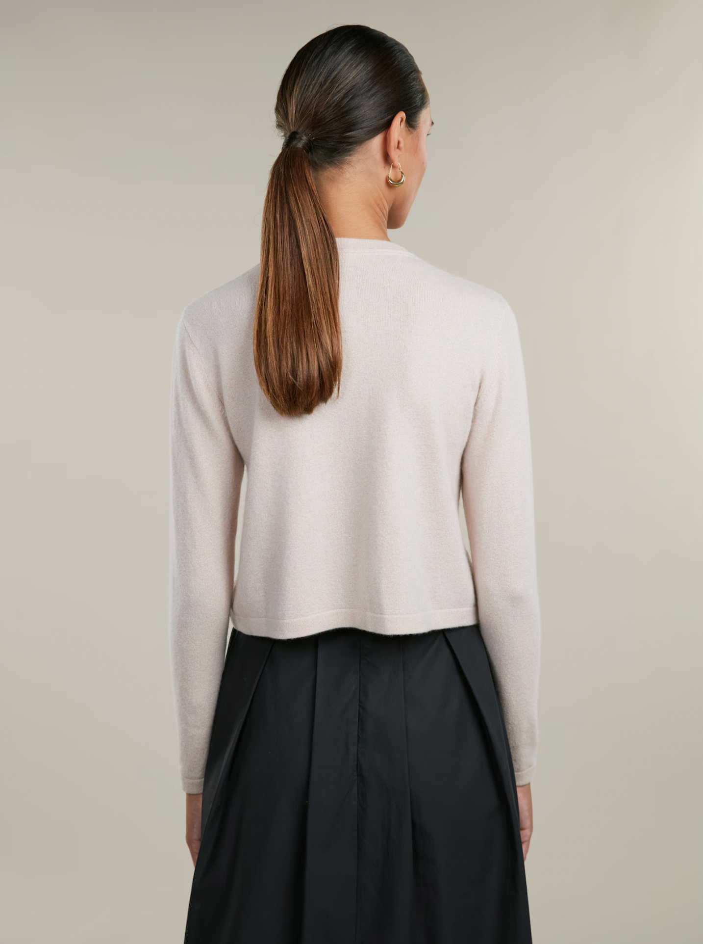 Kalani Knit Cardigan, Beige