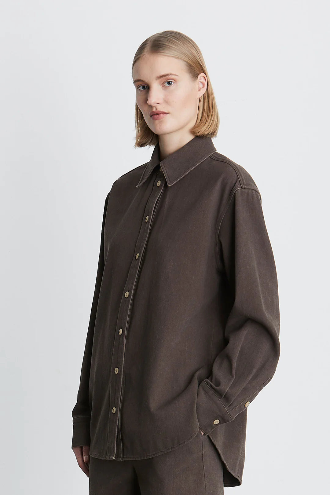 Maima Shirt, Ash Gray