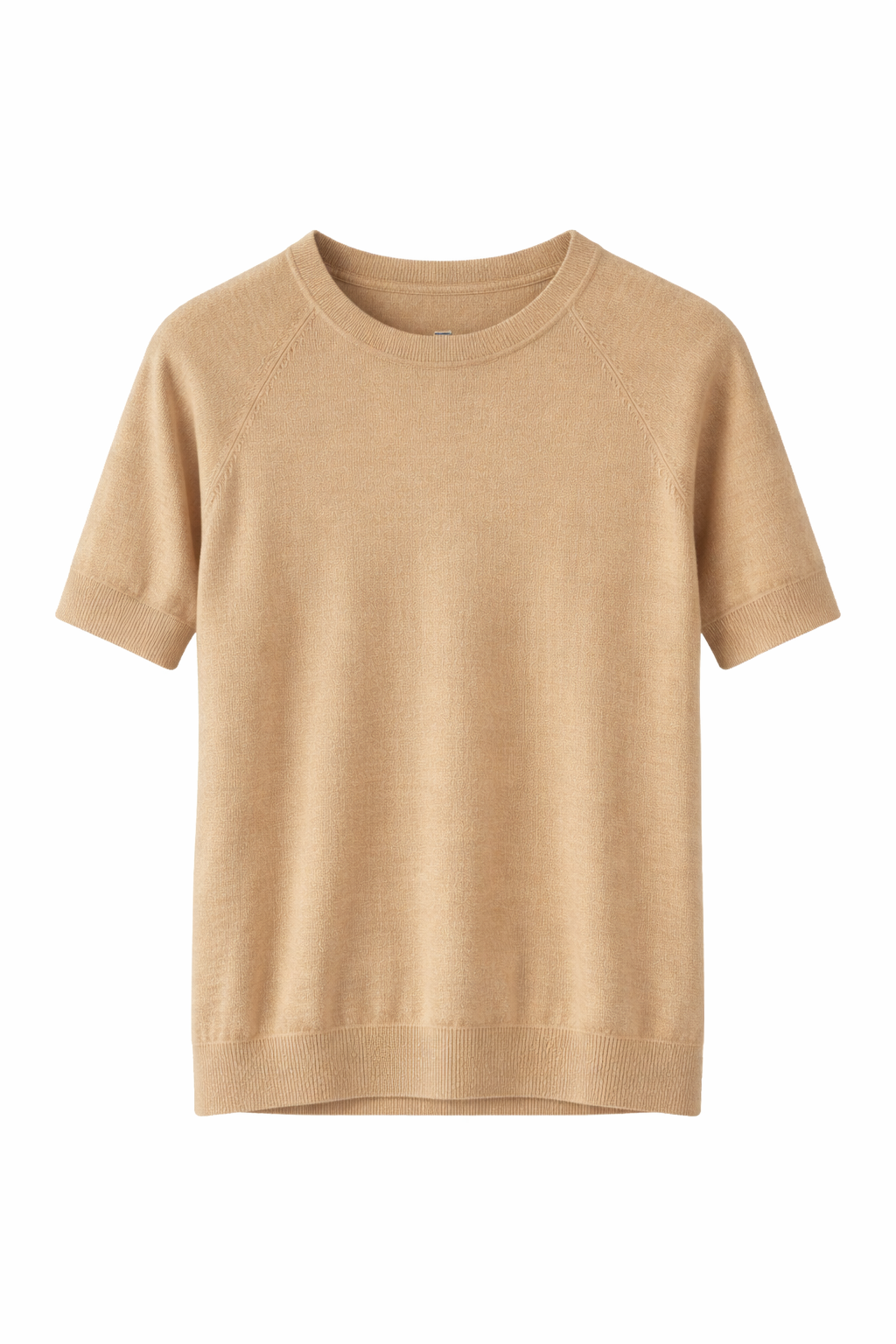 Orbita Knit Blouse, Camel