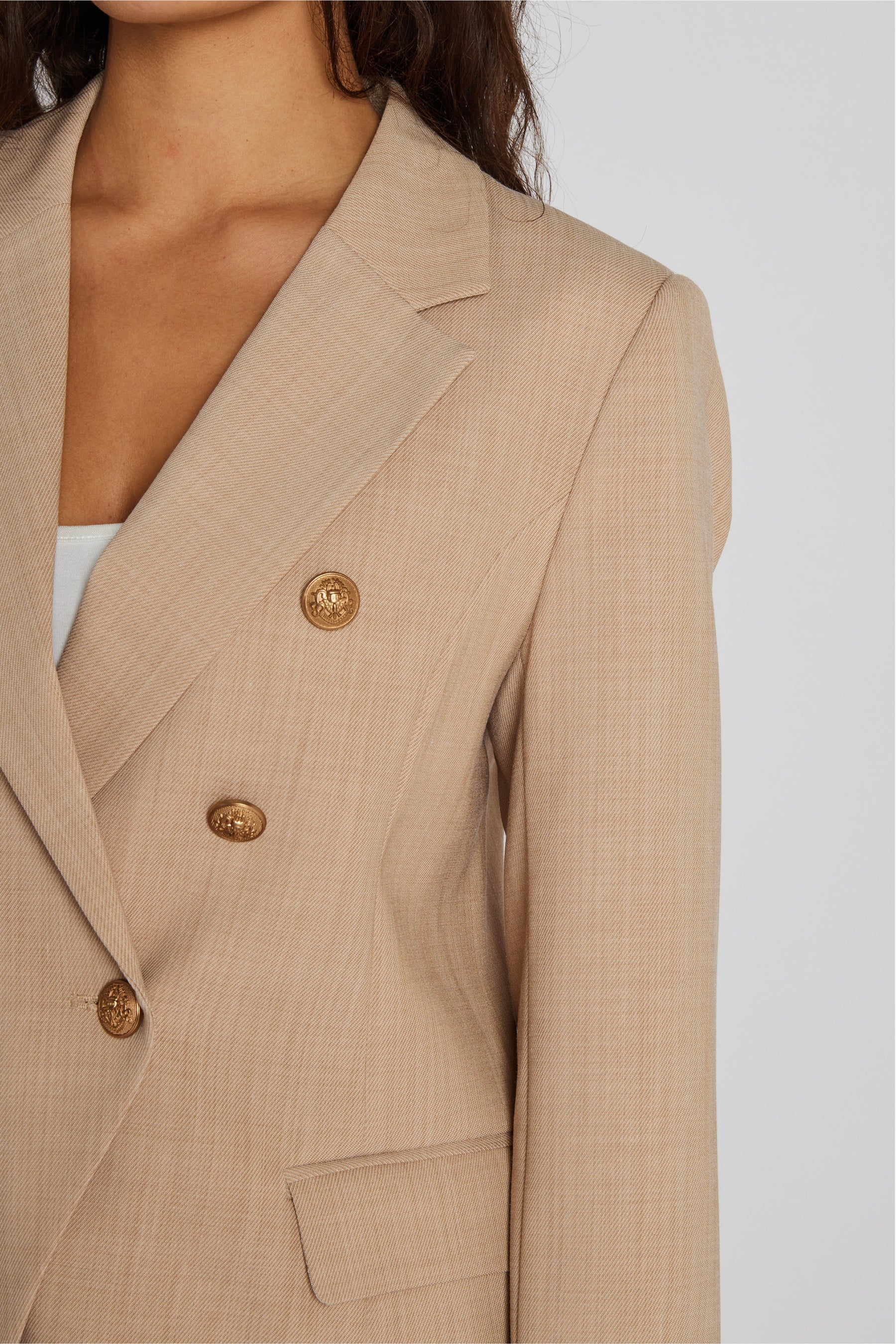 Crombie Blazer, Sand Melange