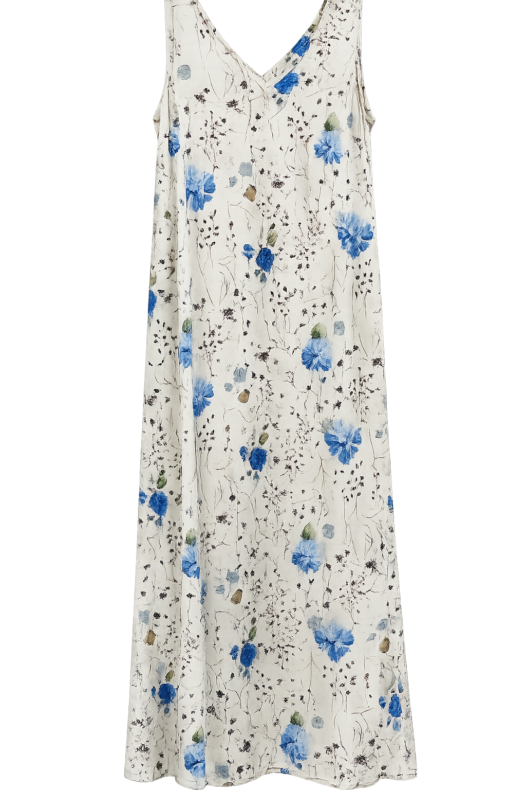 Dilano Dress, Light Flower