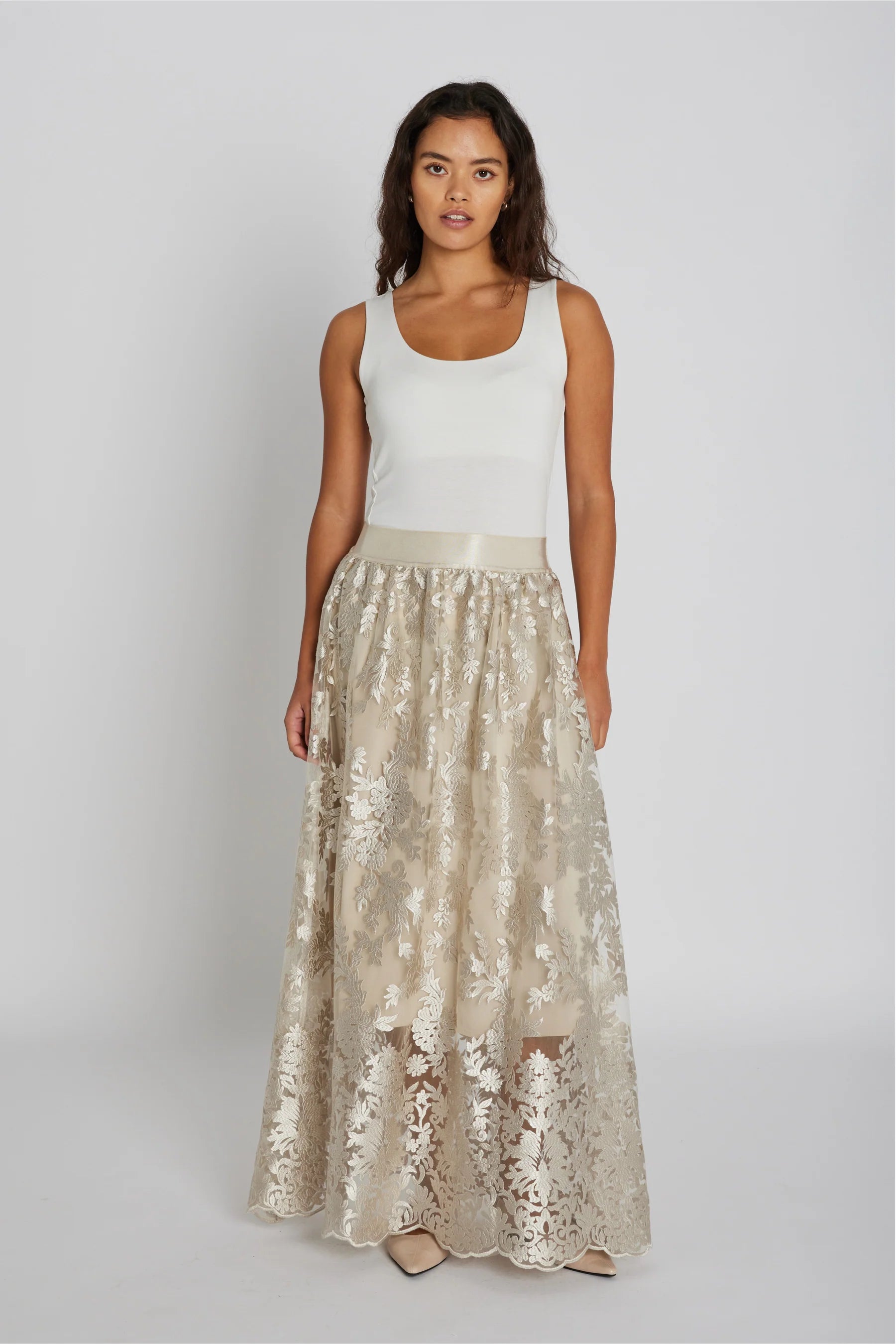 Venus Skirt, Champagne