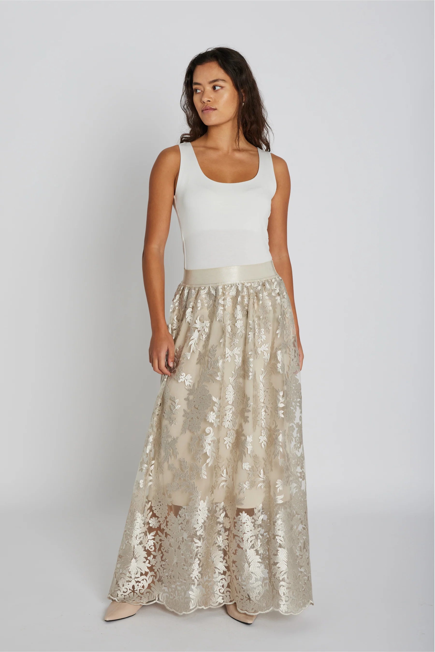 Venus Skirt, Champagne