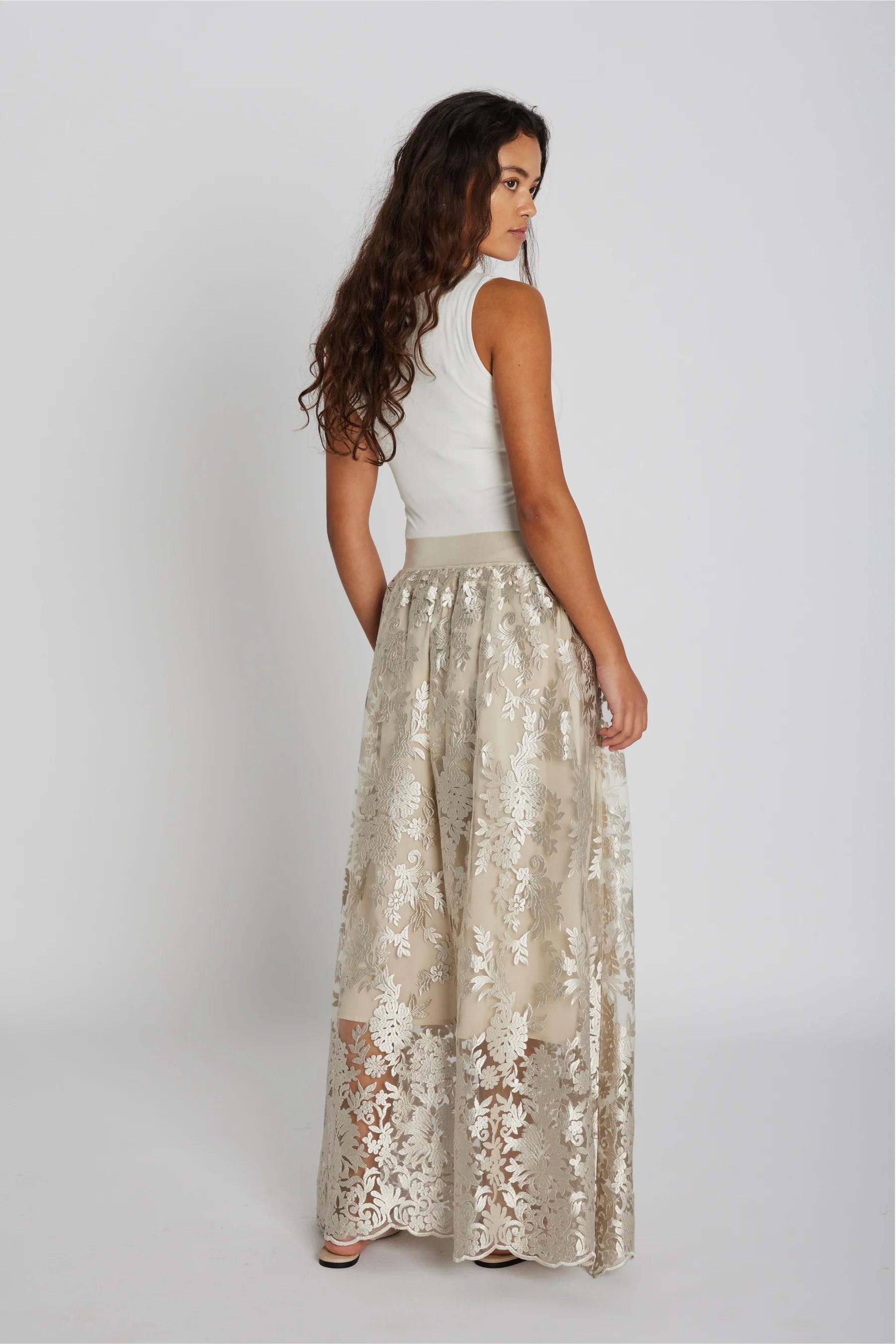Venus Skirt, Champagne