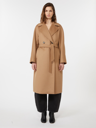 Resina Wool Coat, Camel