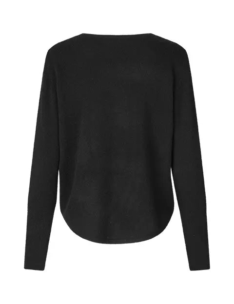 Rita Cashmere - A- Shape, Black