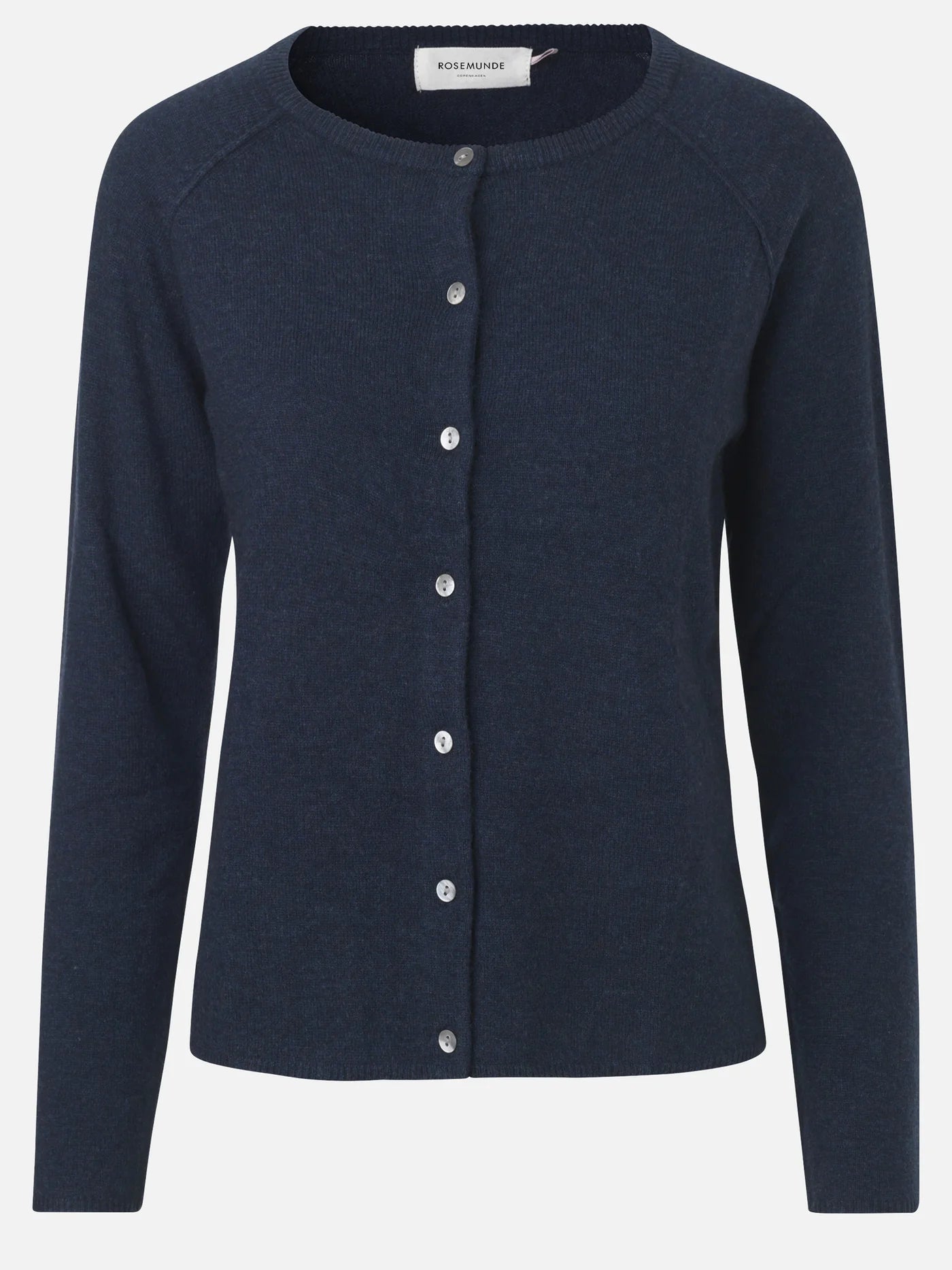 Laica O-Neck Cardigan, Navy