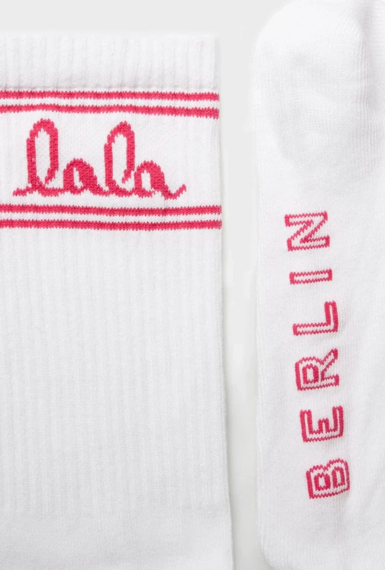 Sami Socks, White/Pink