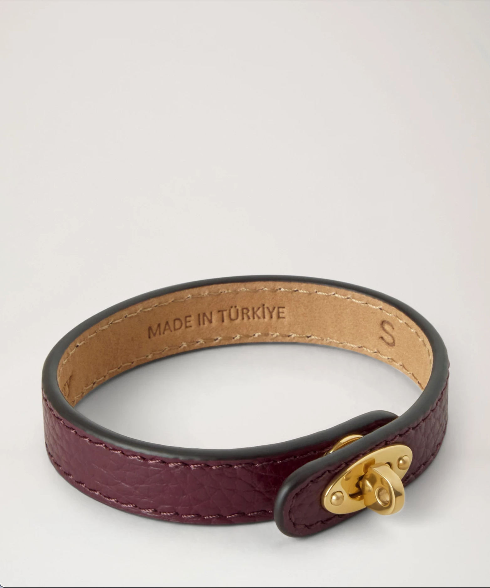 Bayswater Thin Armband, Schwarzkirsche