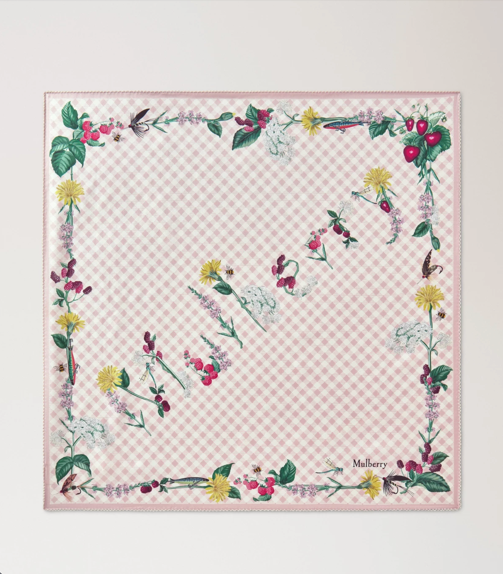 Quadratischer Schal – Riverside Floral