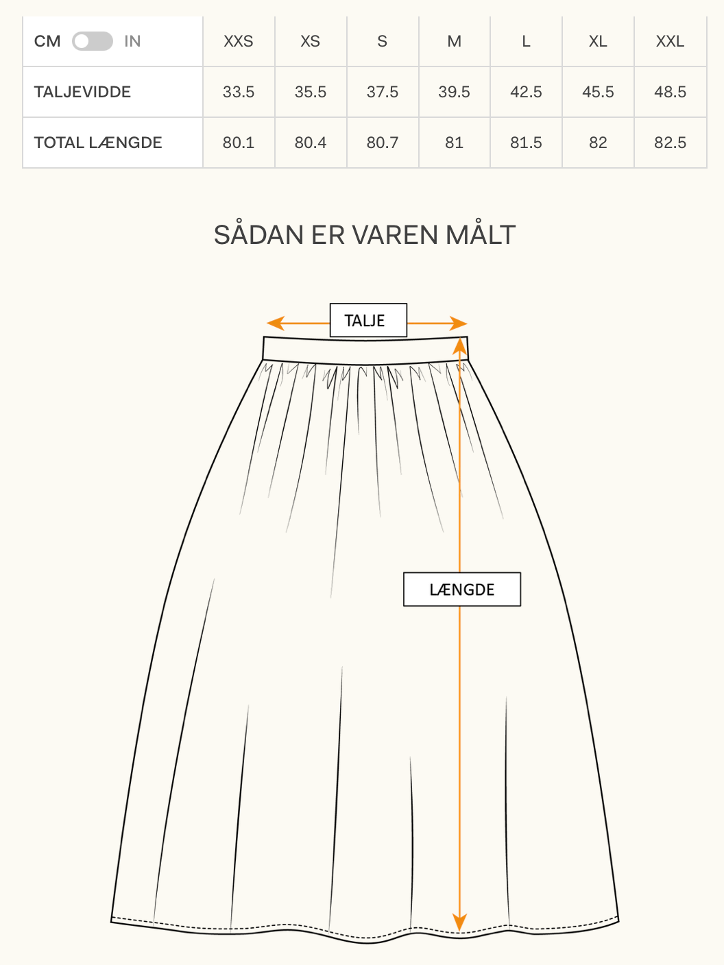 Anona kjol, svart