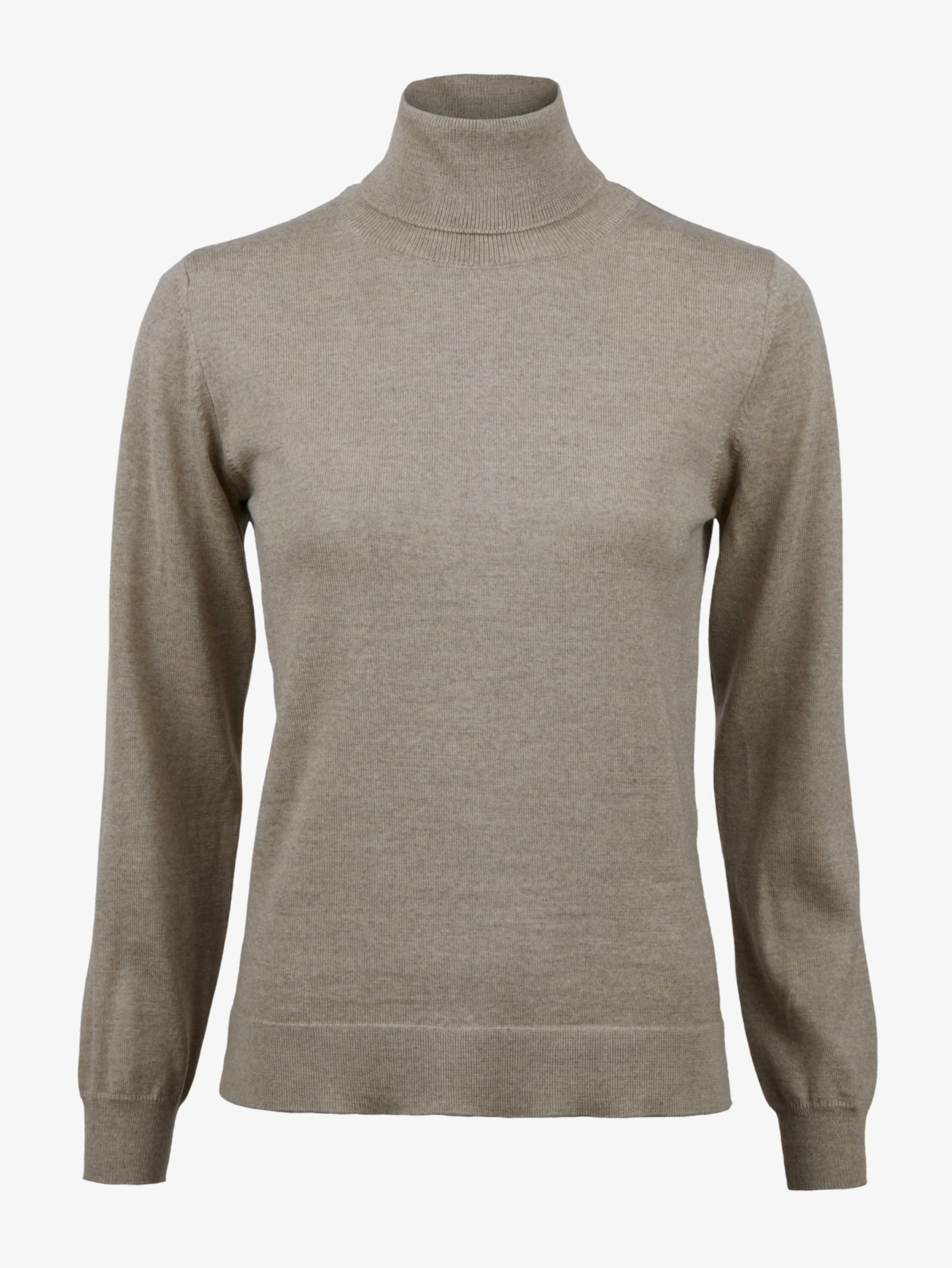 Silja Merino Polo Polokrage, Ljusbrun