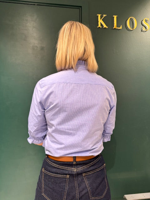 Lilith Blouse Short, Baby Blue