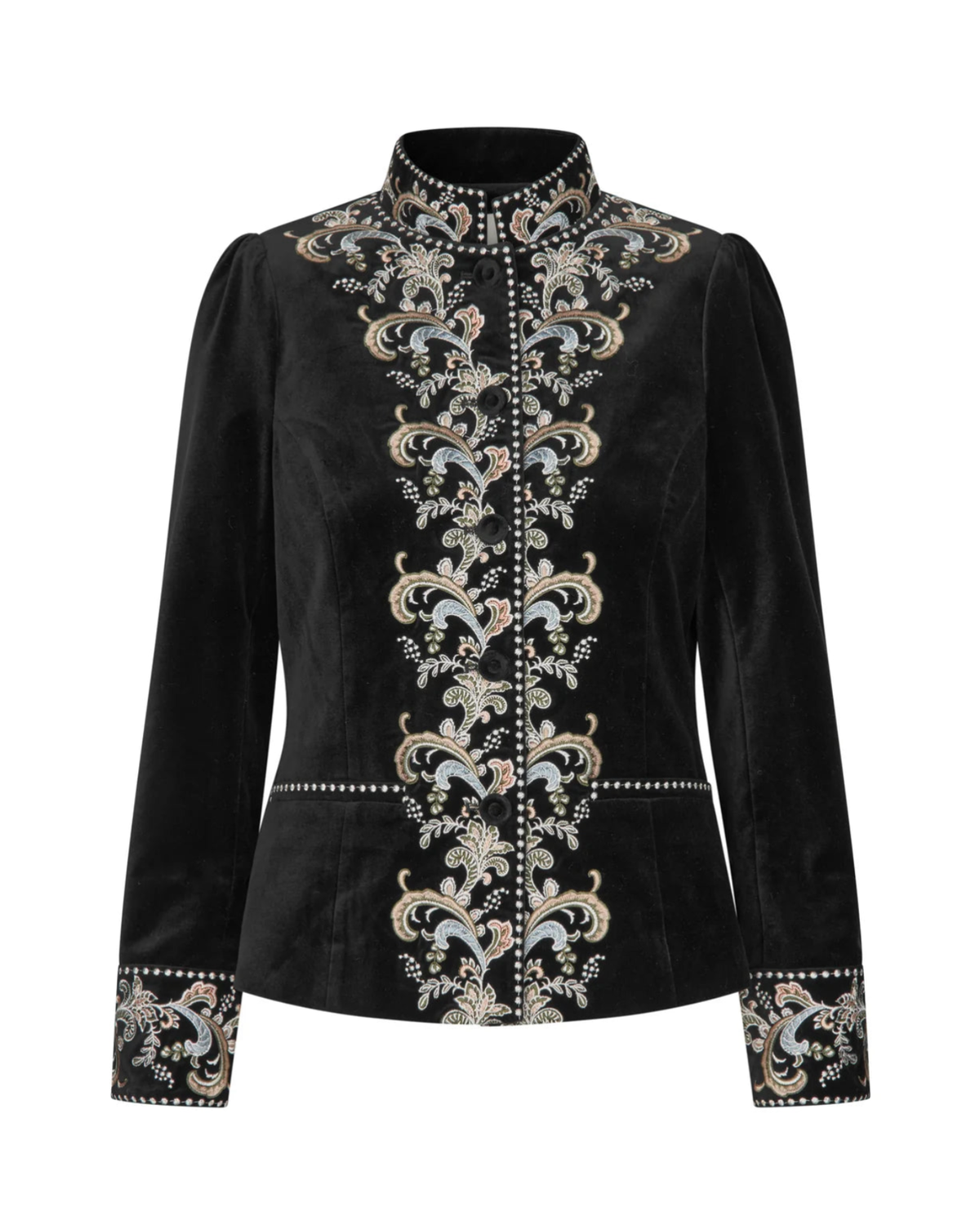 LexiDea Jacke, schwarzer Samt