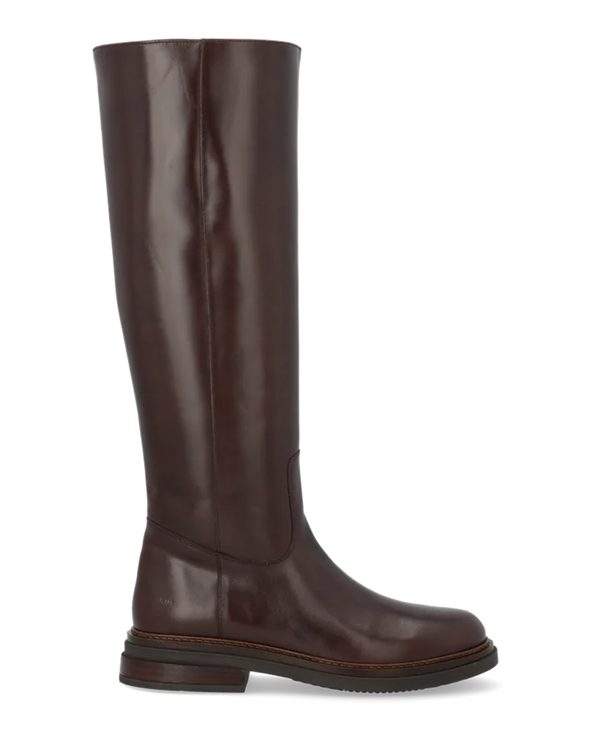 Langskaftet støvle, Dark Brown