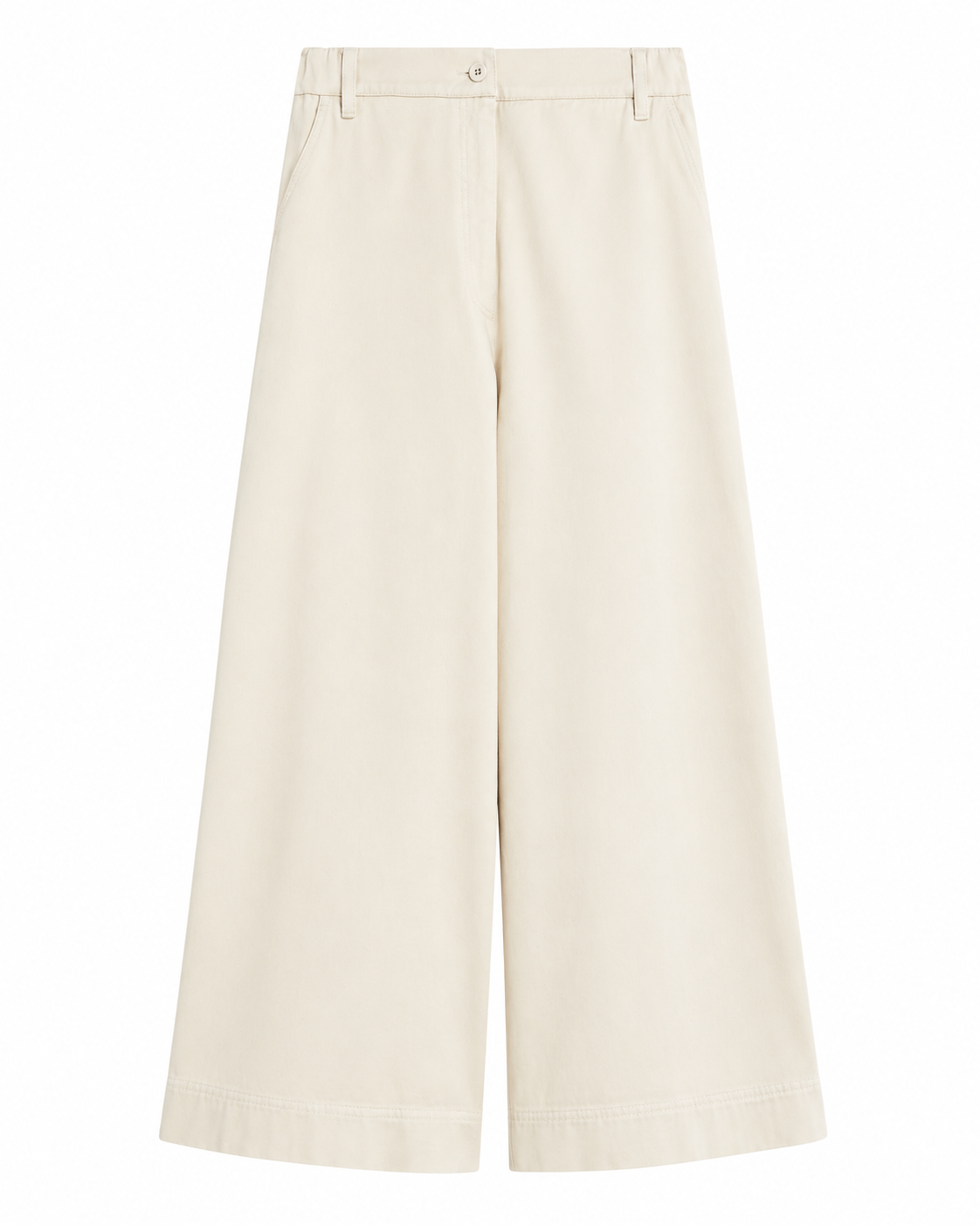ARIETE - Cotton Drill Trousers - Sand