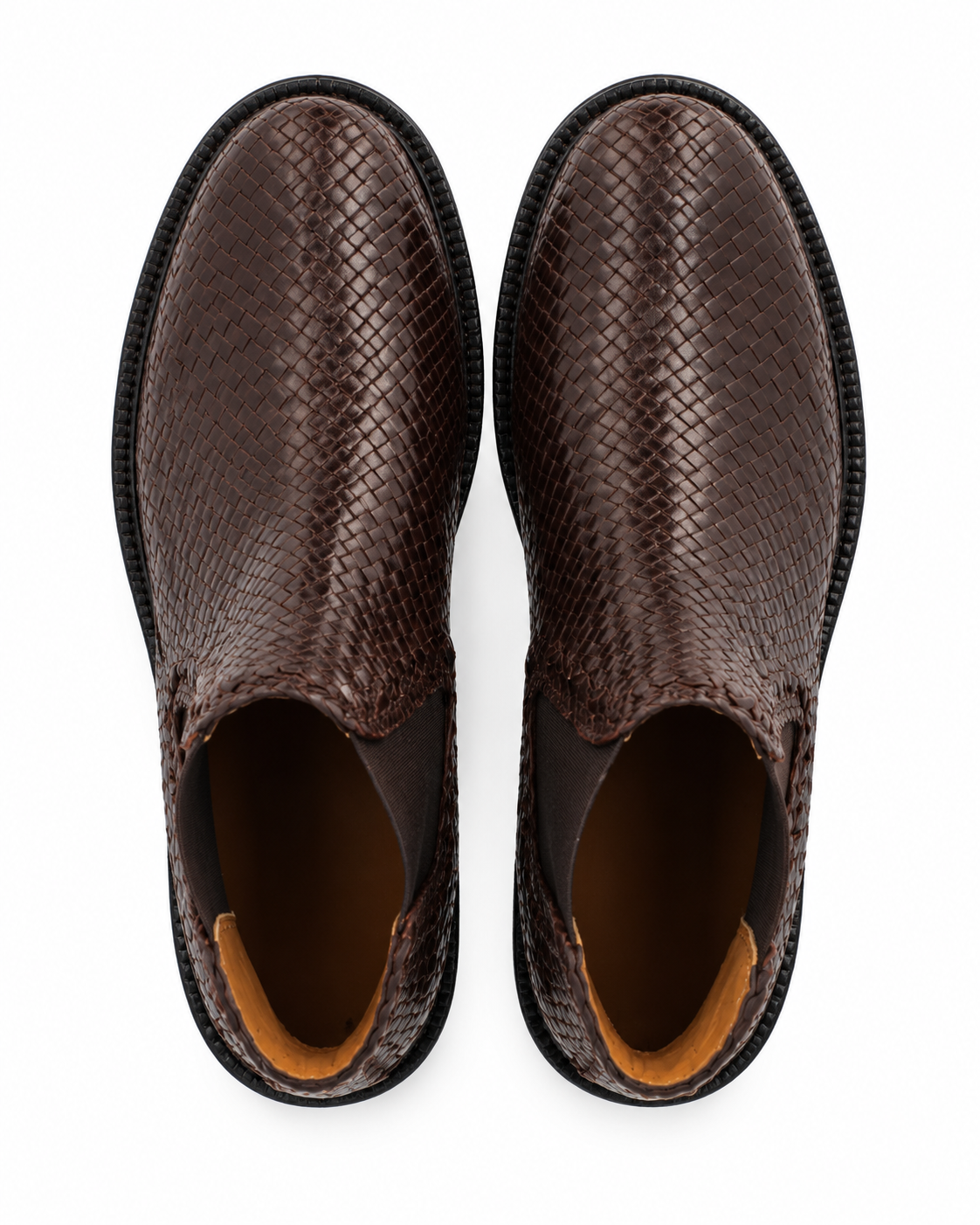 Handgeflochtener Chelsea-Stiefel