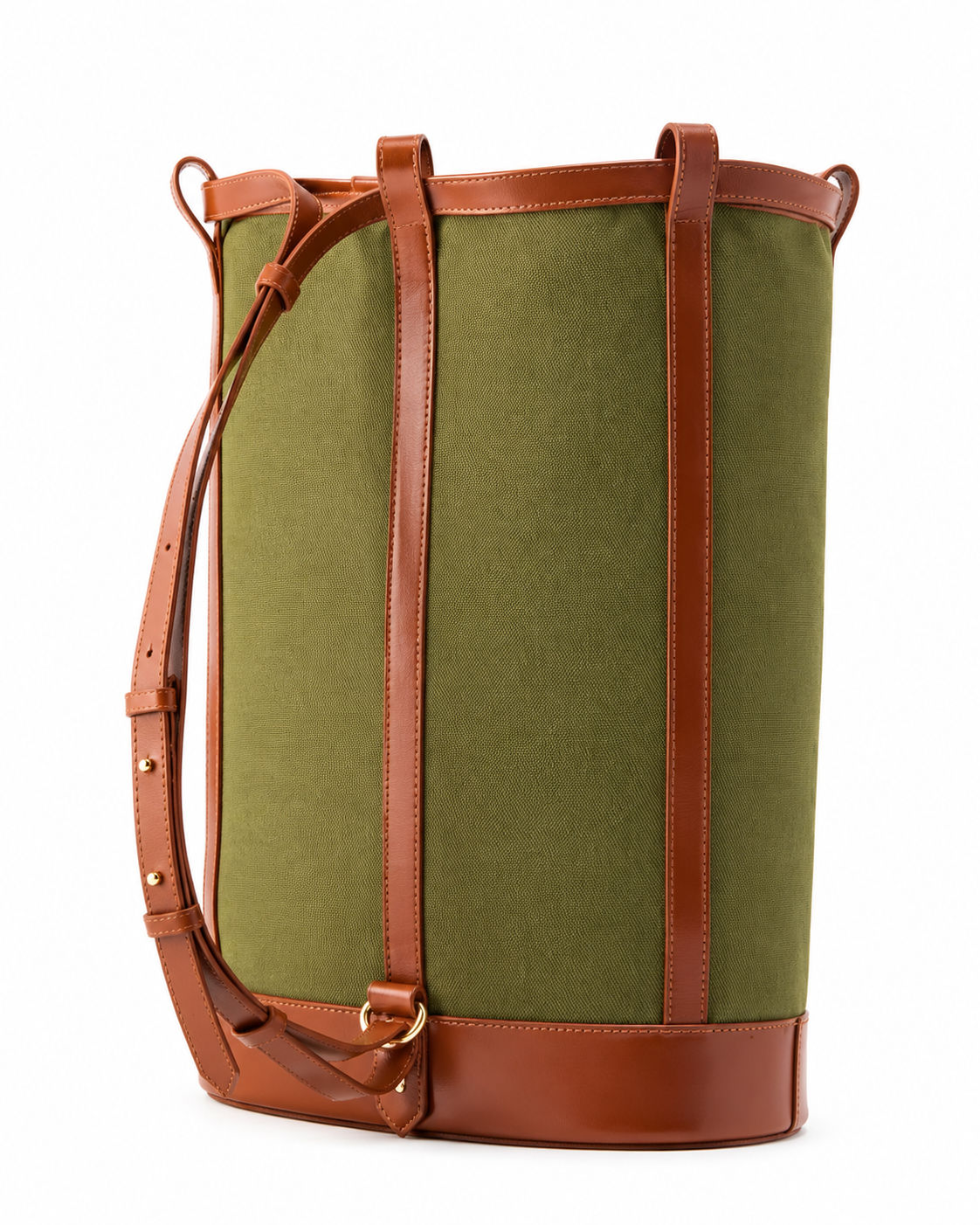 Canapa Bucket-väska, Mole Cognac