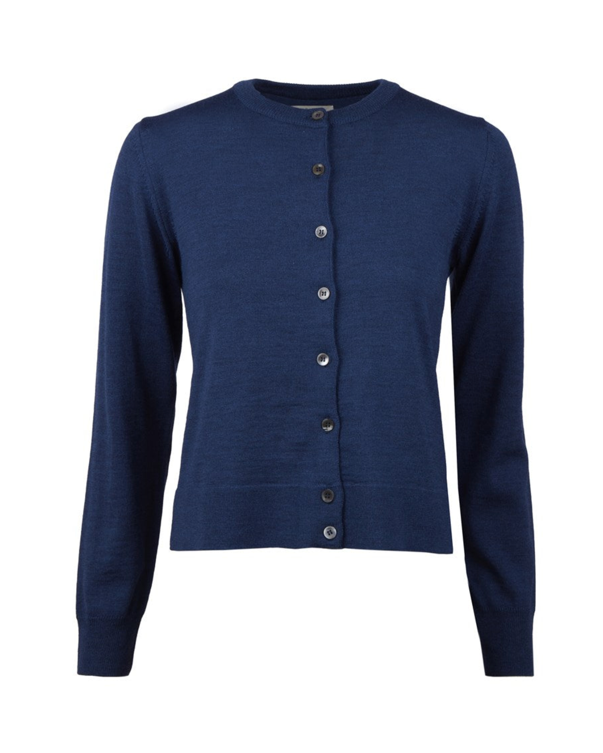 Sigrid Merino Cardigan, Blue