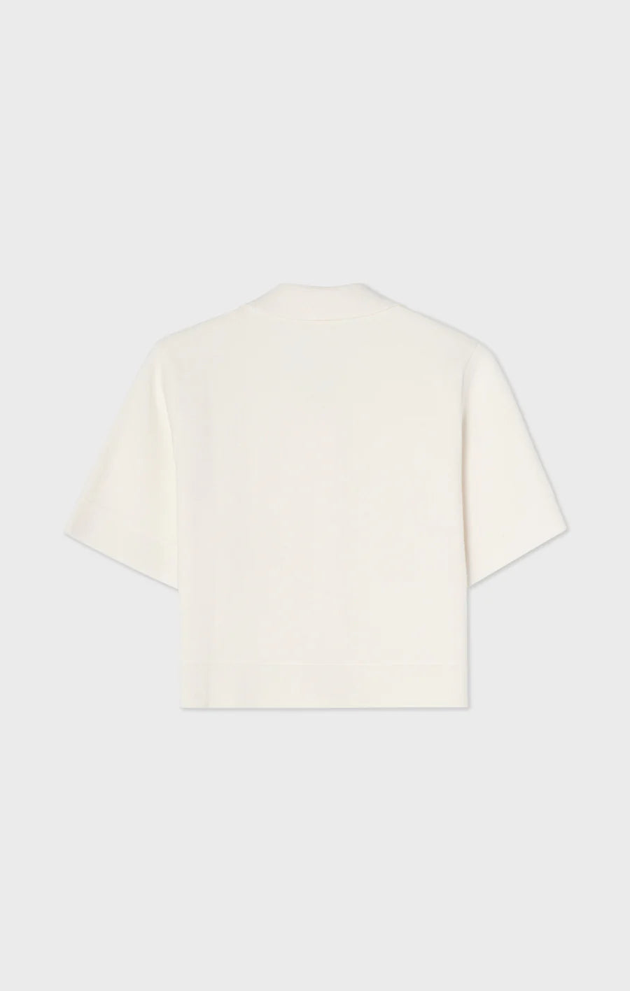 Valerie Knit Jacket Top, Ecrü