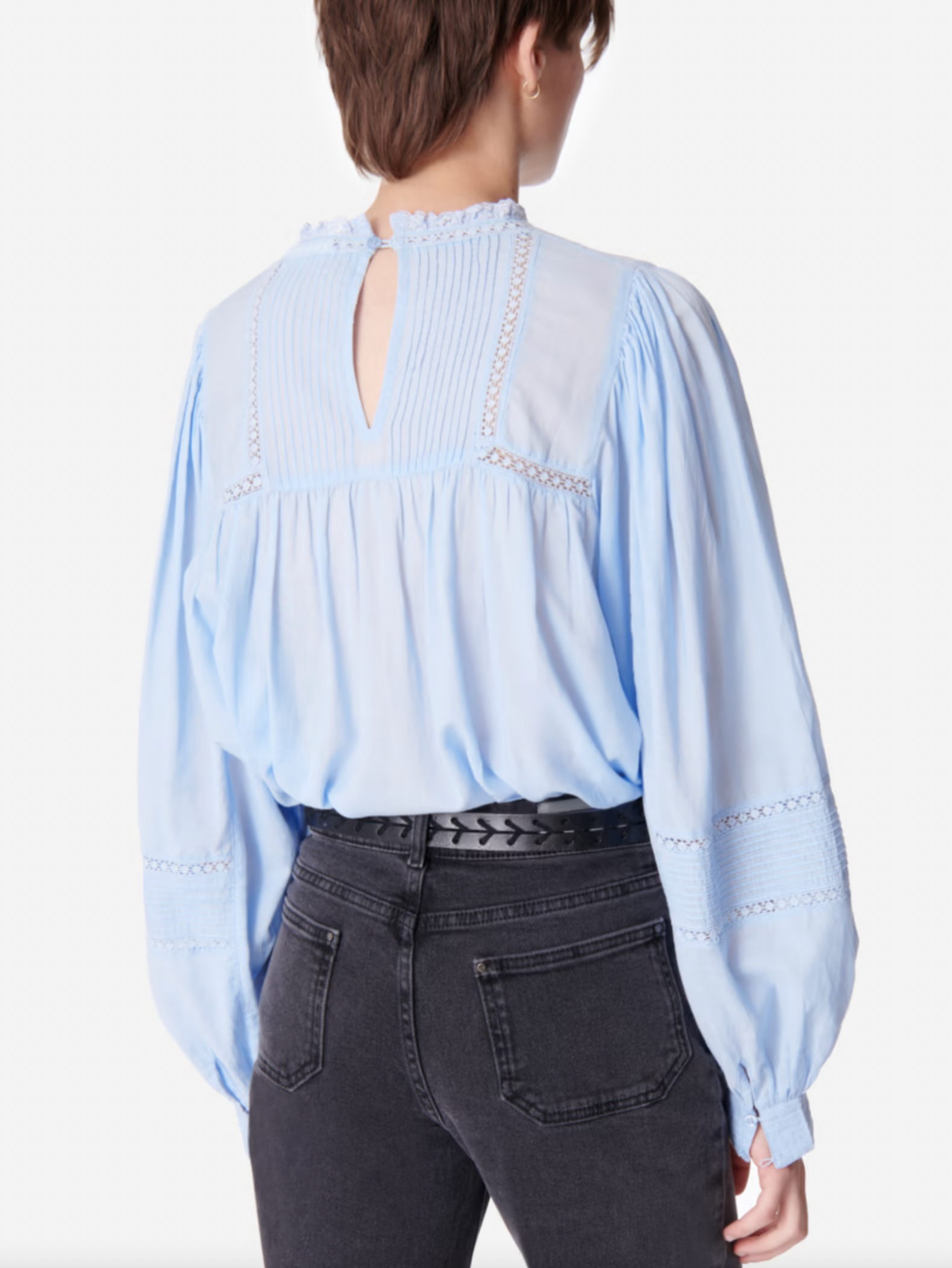 Calin Blouse, Ciel Blue