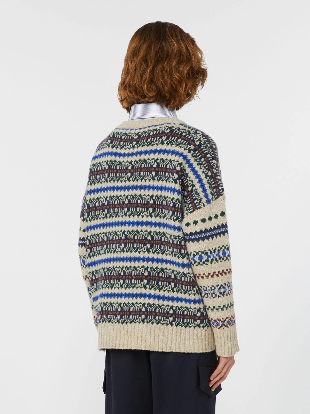 Rivetto Sweater, Ecru