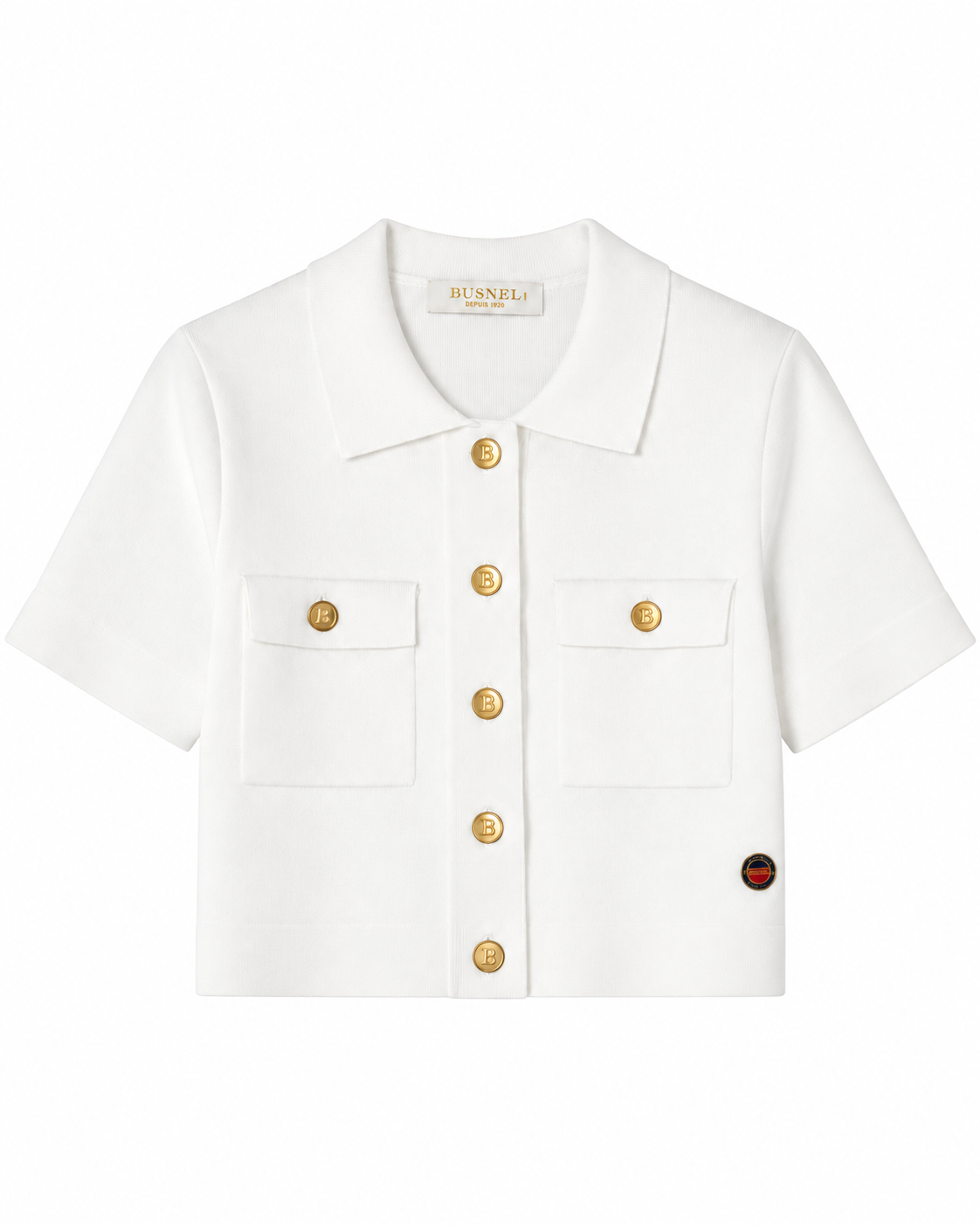 Valery Strickjacke Top, Ecrü