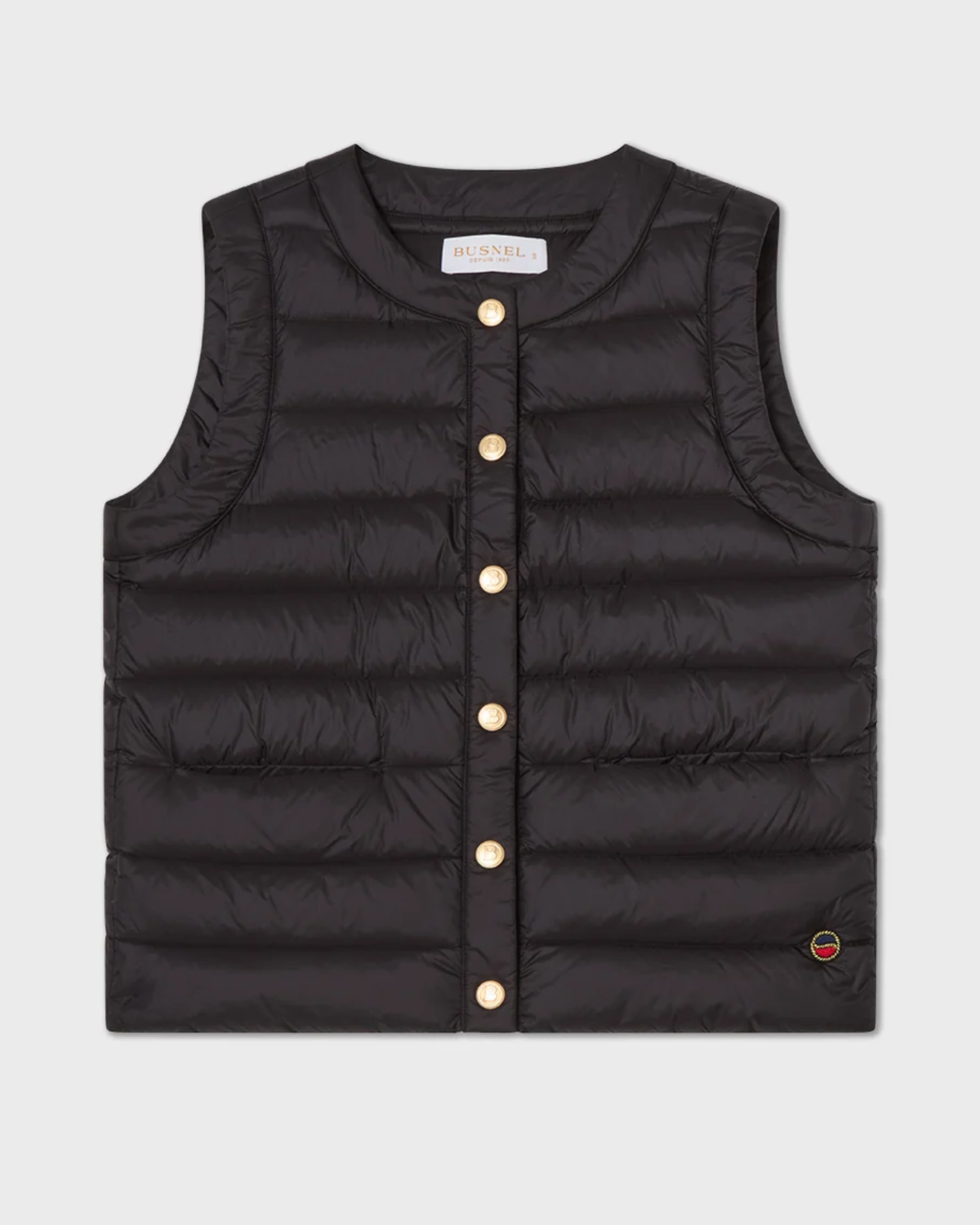 INA down vest, Black