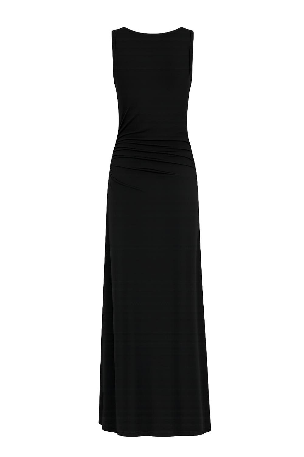 RWBillie Square Long Dress, Black
