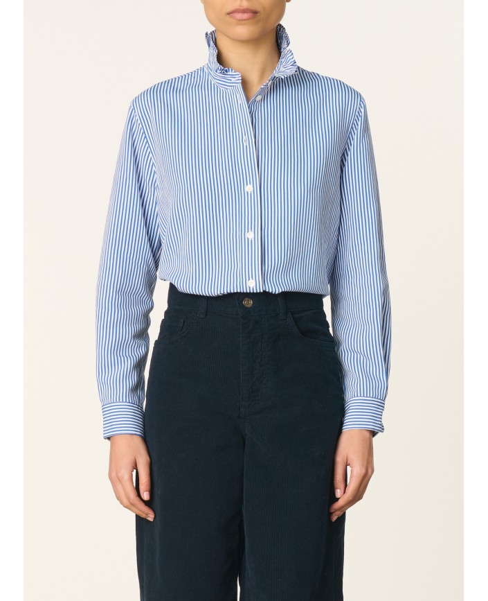 Sidney Chemise Blouse, Azur