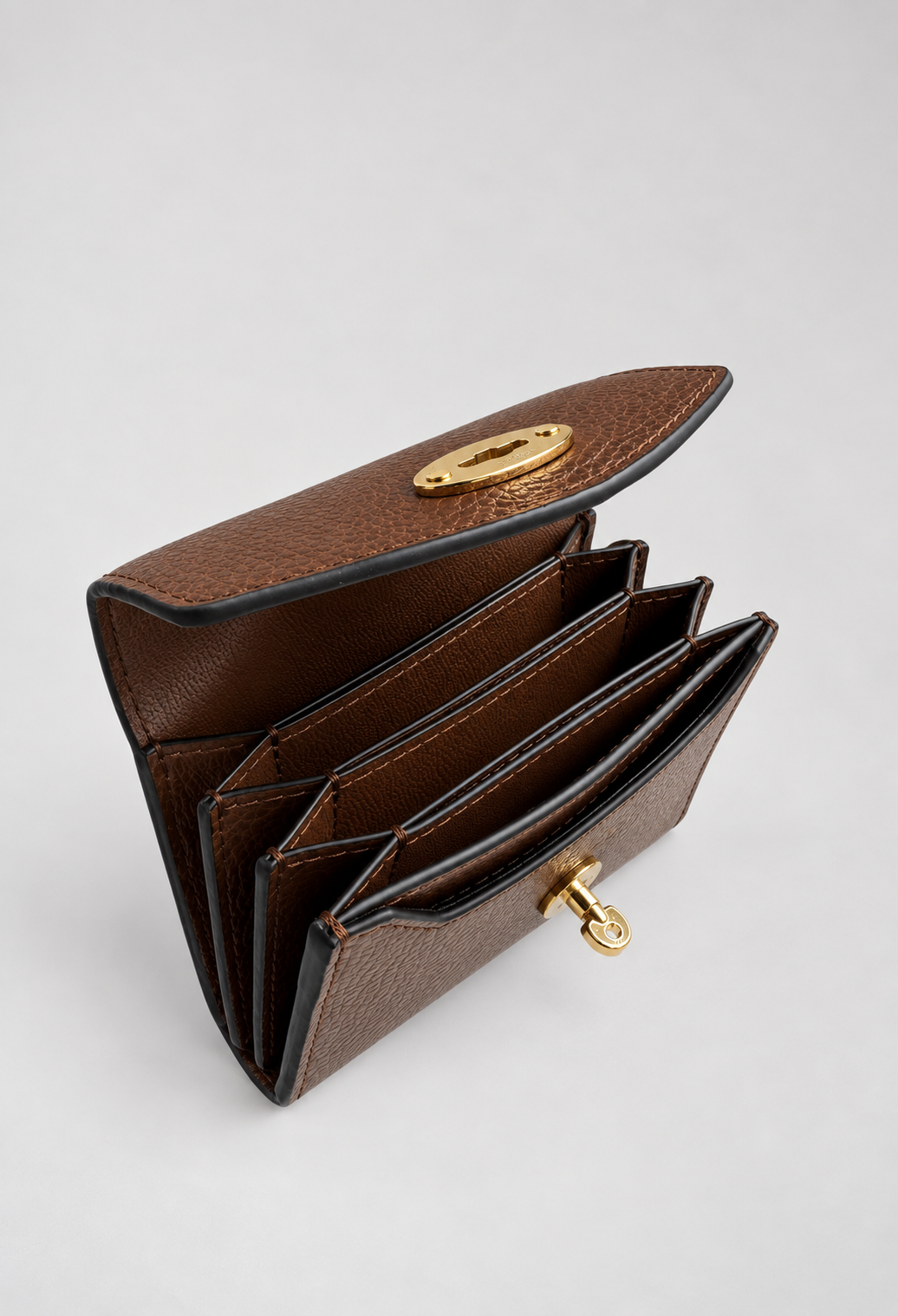 Darley Concertina Geldbörse, Eiche