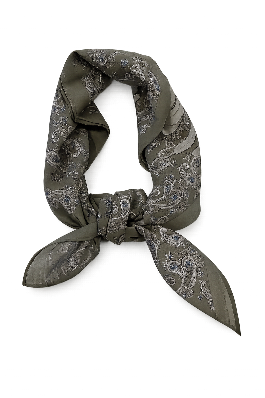 Mønstret bandana, Sage Grøn