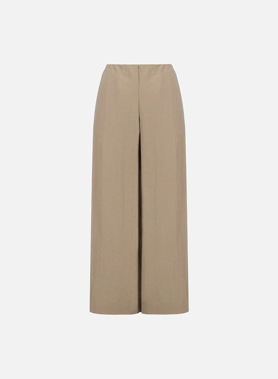 Flared Trousers, Sand