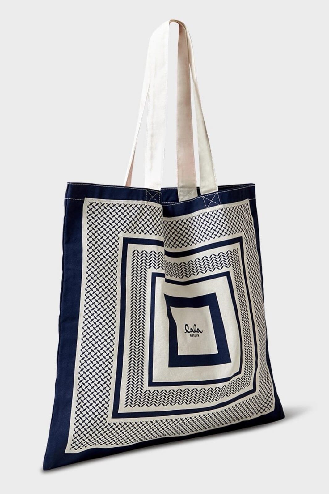 Tote Canvas Maja - Heritage Stripe Navy