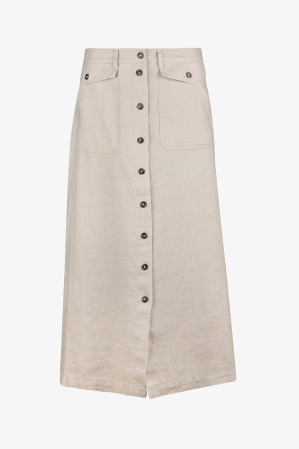 Heidi Linen Cargo Skirt, Sand