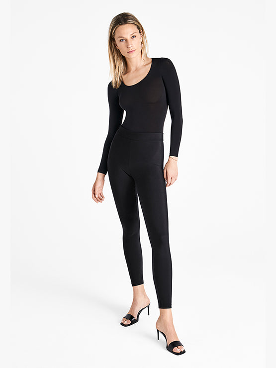 Wolford Scuba Leggings, Black