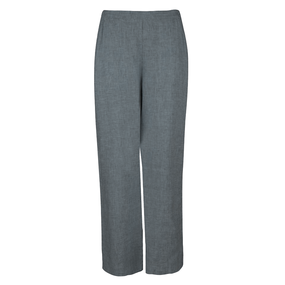 Engla Linen pants - Steel Grey