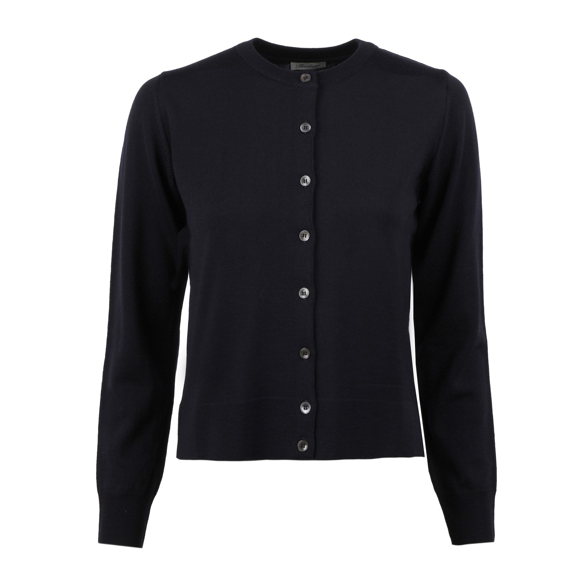 Sigrid Merino Cardigan, Black