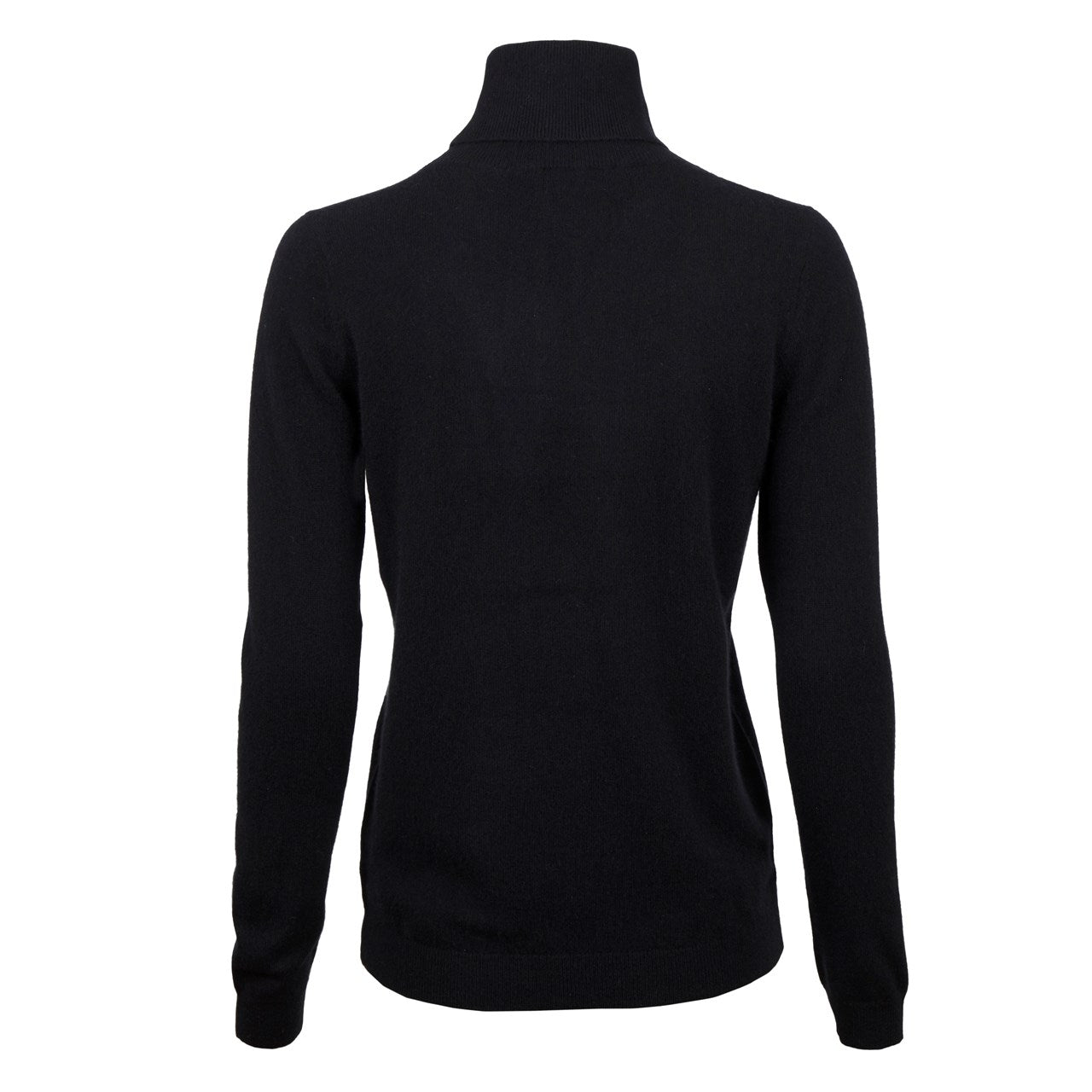 Susanna, Cashmere Roll Neck, Black