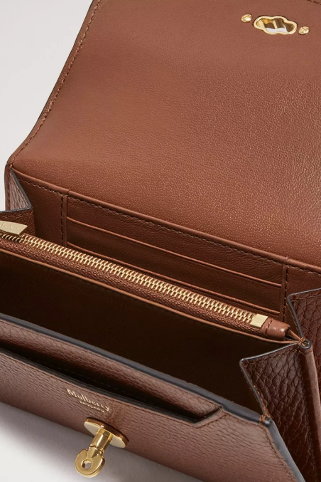Medium Darley Wallet, Oak Two Tone